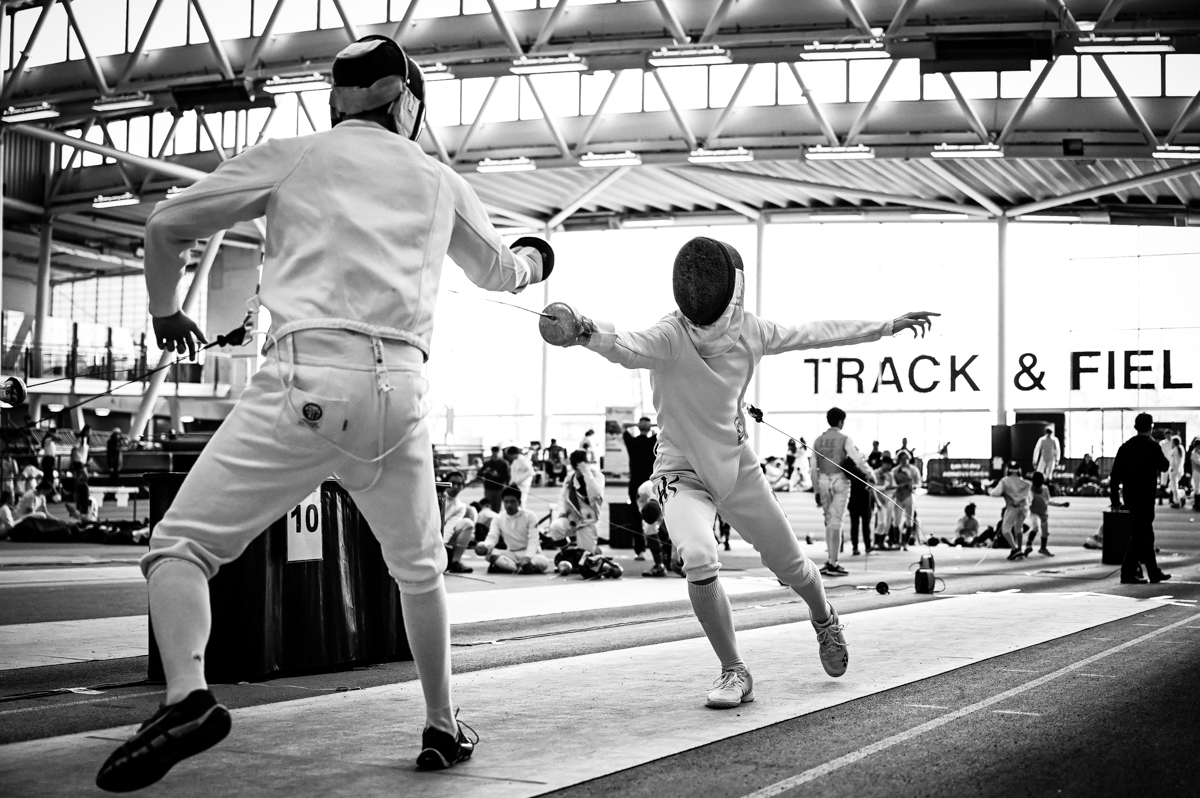 Photo - epee fencers